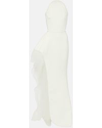 Maticevski - Bridal Epitome Tulle-Trimmed Crepe Gown - Lyst