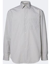 The Row - Uday Striped Cotton Poplin Shirt - Lyst