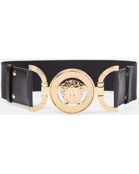 Versace - Cinturon Medusa "95 Wide de piel - Lyst