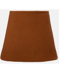 Patou - Wool-Blend Miniskirt - Lyst