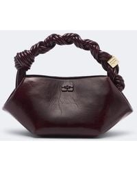 Ganni - Bou Mini Top-Handle Bag - Lyst