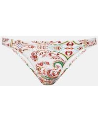 Melissa Odabash - Martinique Printed Bikini Bottoms - Lyst