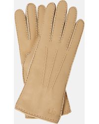 Loro Piana - Elide Shearling-lined Leather Gloves - Lyst