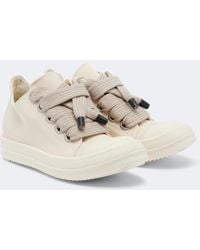 Rick Owens - Drkshdw Jumbolace Denim Sneakers - Lyst