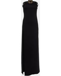 Tom Ford - Buckle-detail Strapless Sable Gown - Lyst