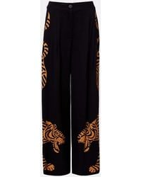 FARM Rio - Tiger Wide-Leg Pants - Lyst