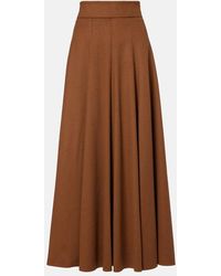 Max Mara - Maxirock Aus Kamelhaar - Lyst