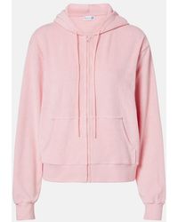 Hunza G - Sudadera De Rizo De Algodon Con Logo - Lyst