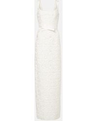 Markarian - Robin Floral Jacquard Gown - Lyst
