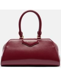 Givenchy - Antigona Cube Small Leather Tote Bag - Lyst