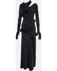 Balenciaga - Knot Detail Cut-out Gown - Lyst