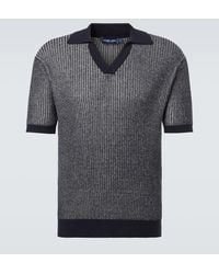 Frescobol Carioca - Rino Cotton And Cashmere Polo Shirt - Lyst