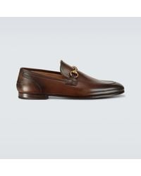 Gucci - Mocasín Jordaan De Piel Para Hombre, Talla - Lyst