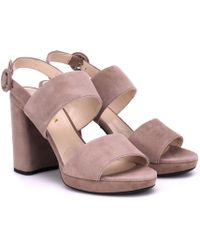 Prada Sandalias de gamuza - Multicolor