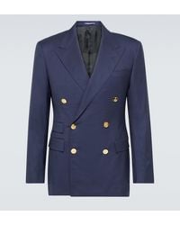 Ralph Lauren - Gregory Double-Breasted Wool Blazer - Lyst