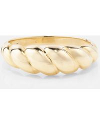 STONE AND STRAND - Brioche 10kt Yellow Gold Ring - Lyst