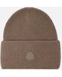 Moncler - Muetze Aus Wolle Und Kaschmir - Lyst