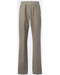 Rick Owens - Dietrich Cotton Straight-Leg Pants - Lyst