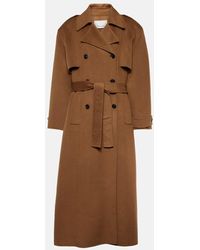 Frankie Shop - Nikola Wool And Cashmere Trench Coat - Lyst