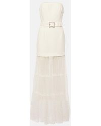Rebecca Vallance - Bridal Mirabella Tulle And Crepe Gown - Lyst