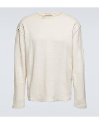 Our Legacy - Inverted Hemp And Cotton Sweatshirt - Lyst