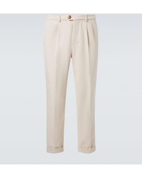 Brunello Cucinelli - Cotton Chinos - Lyst