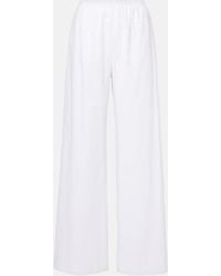 Asceno - Austin Cotton Straight Pants - Lyst