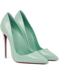Green Pump shoes for Women | Lyst