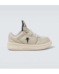 Rick Owens - X Converse Zapatillas Turbowpn De Piel - Lyst