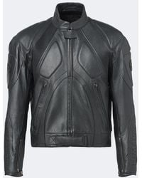 Gucci - Giacca Biker Gg - Lyst