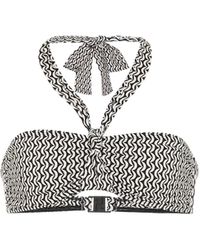 Asceno Bikini-Oberteil Verona - Grau