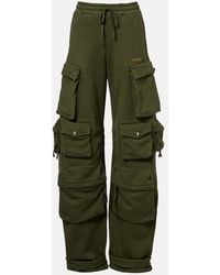 The Attico - Cotton Jersey Sweatpants - Lyst