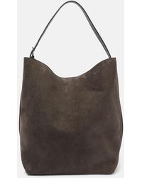 TOTEME - Belted Suede Tote Bag - Lyst