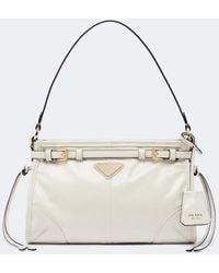 Prada - Bonnie Small Leather Shoulder Bag - Lyst