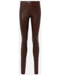 Stouls - Carolyn Leather Pants - Lyst
