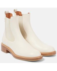 Chloé - Marcie Leather Chelsea Boots - Lyst