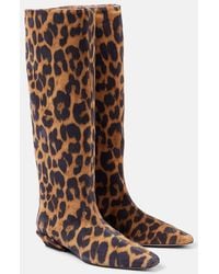 Paris Texas - Bettina 25 Suede Knee-High Boots - Lyst