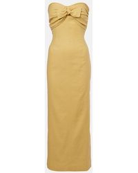 TOVE - Rahel Linen And Cotton-Blend Maxi Dress - Lyst
