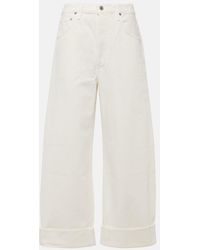 Citizens of Humanity - Ayla Mid-Rise Wide-Leg Jeans - Lyst