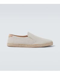 Brunello Cucinelli - Espadrilles Barnes En Daim - Lyst