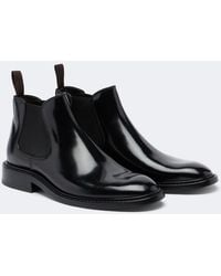 The Row - Gable Leather Chelsea Boots - Lyst