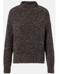 Agnona - Cashmere, Silk, And Wool Sweater - Lyst