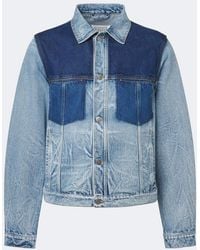 Maison Margiela - Patchwork Denim Jacket - Lyst