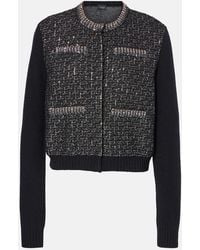 Giambattista Valli - Sequined Wool Cardigan - Lyst