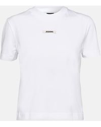 Jacquemus - Top Le T-Shirt Gros Grain - Lyst