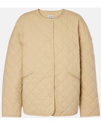 TOTEME - Veste Matelassee En Coton - Lyst