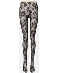Valentino - Lace Tights - Lyst