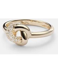 STONE AND STRAND - 14Kt Ring With Diamonds - Lyst