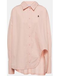 The Attico - Diana Cotton Poplin Shirt - Lyst
