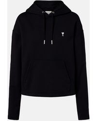 Ami Paris - Felpa Con Cappuccio Ami De Cour - Lyst